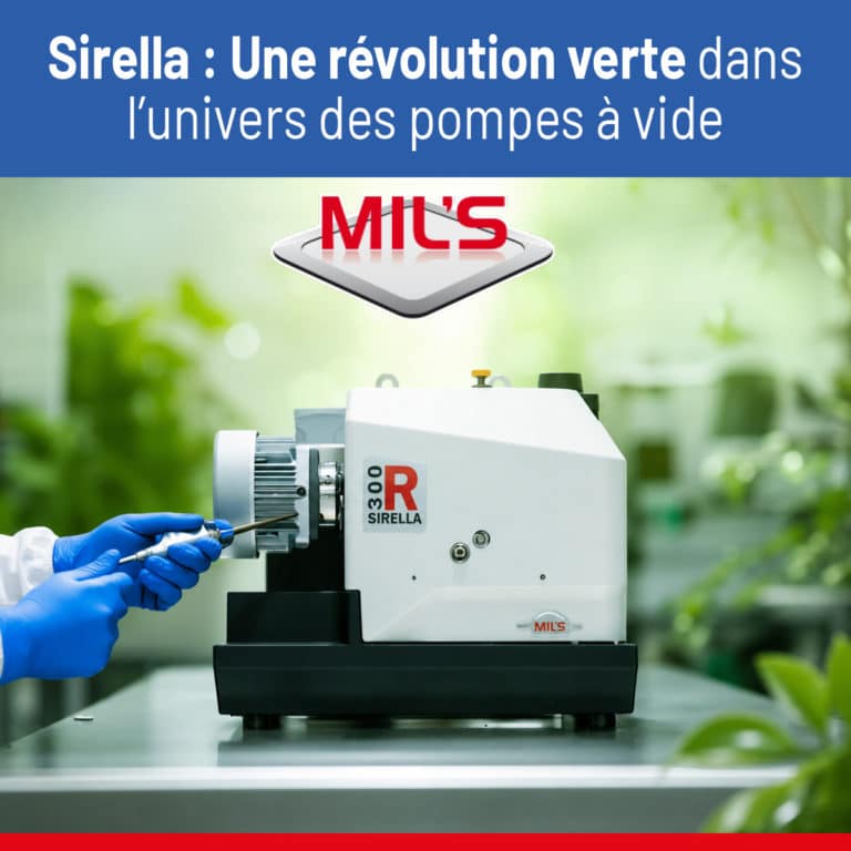 Sirella : Une révolution verte dans l’univers des pompes à vide